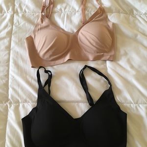 2 True&Co True Body Triangle Convertible Bralettes